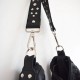 Beth Dutton Black Studded Leather Handbag