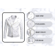 Fast and Furious 9 Letty Ortiz (Michelle Rodriguez) White Biker Jacket