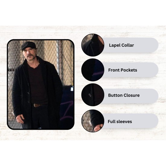 Chicago P.D Elias Koteas (alvin Olinsky) Black Jacket